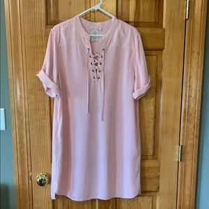 Philosophy Pink Midi Dress